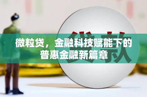 伽师微粒贷，金融科技赋能下的普惠金融新篇章