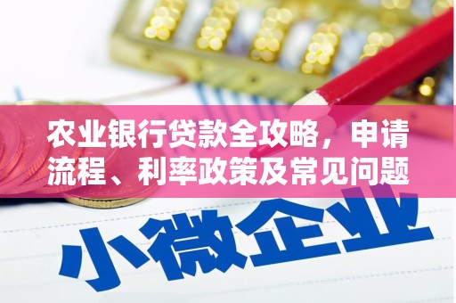 伽师农业银行贷款全攻略，申请流程、利率政策及常见问题解析
