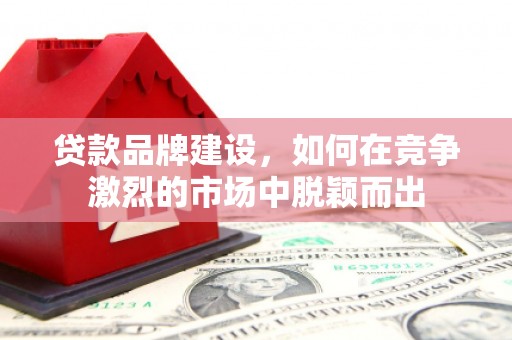 伽师贷款品牌建设，如何在竞争激烈的市场中脱颖而出