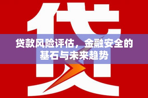 伽师贷款风险评估，金融安全的基石与未来趋势
