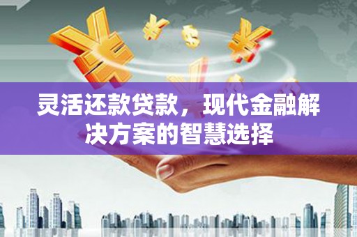 伽师灵活还款贷款，现代金融解决方案的智慧选择