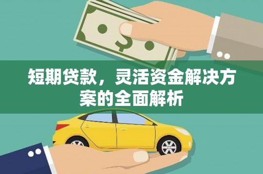 伽师短期贷款，灵活资金解决方案的全面解析