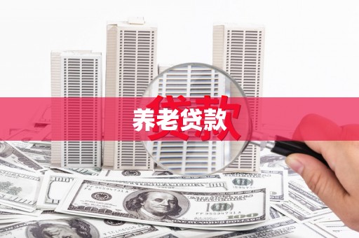 伽师养老贷款