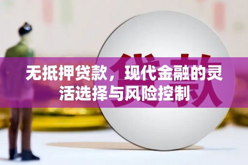 伽师无抵押贷款，现代金融的灵活选择与风险控制