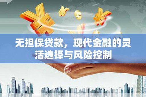 伽师无担保贷款，现代金融的灵活选择与风险控制