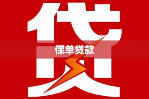伽师保单贷款