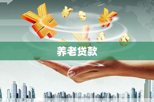 伽师养老贷款