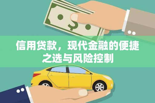 伽师信用贷款，现代金融的便捷之选与风险控制