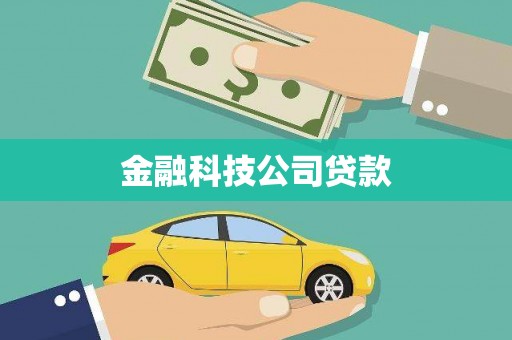 伽师金融科技公司贷款