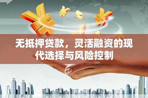 伽师无抵押贷款，灵活融资的现代选择与风险控制