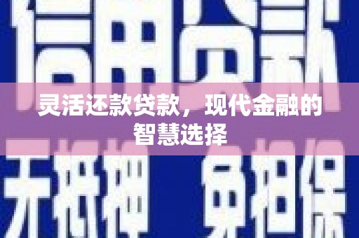 伽师灵活还款贷款，现代金融的智慧选择