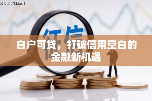 伽师白户可贷，打破信用空白的金融新机遇