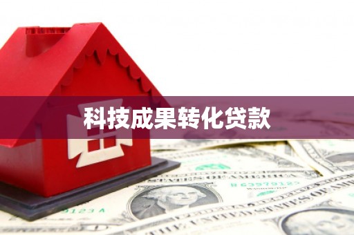 伽师科技成果转化贷款
