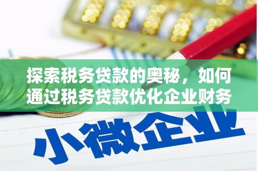 伽师探索税务贷款的奥秘，如何通过税务贷款优化企业财务