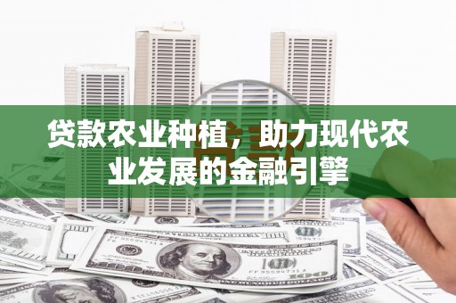 伽师贷款农业种植，助力现代农业发展的金融引擎