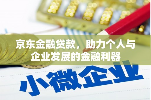 伽师京东金融贷款，助力个人与企业发展的金融利器