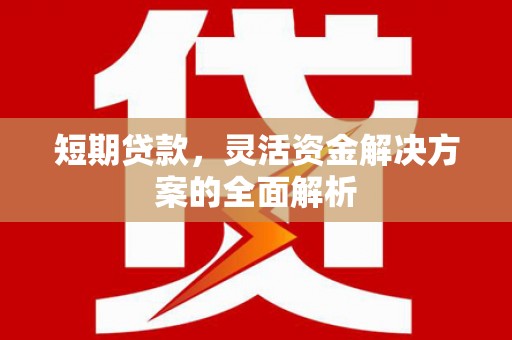 伽师短期贷款，灵活资金解决方案的全面解析