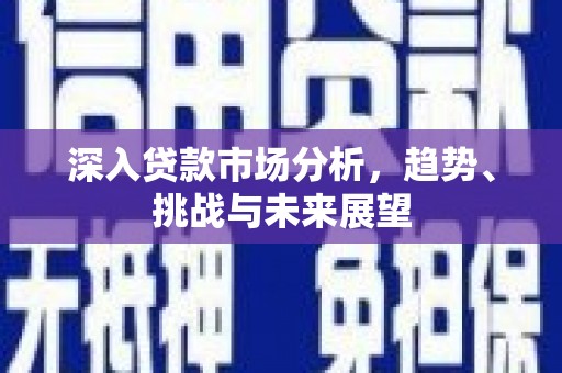 伽师深入贷款市场分析，趋势、挑战与未来展望