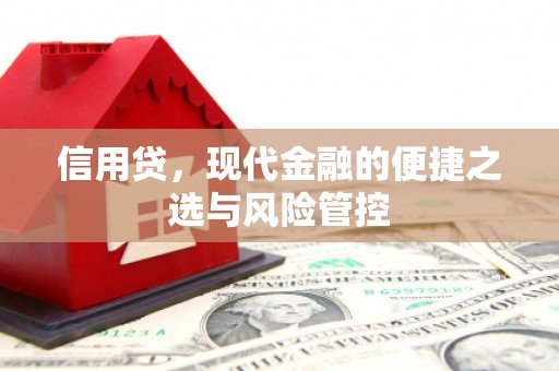 伽师信用贷，现代金融的便捷之选与风险管控