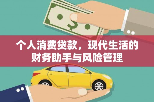 伽师个人消费贷款，现代生活的财务助手与风险管理