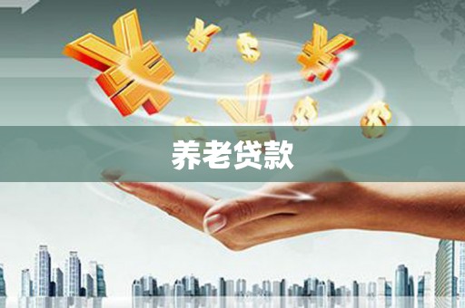 伽师养老贷款