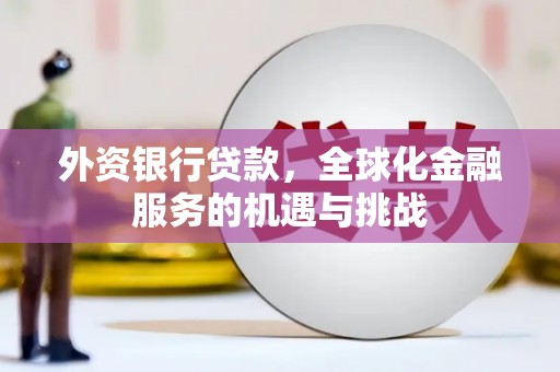 伽师外资银行贷款，全球化金融服务的机遇与挑战