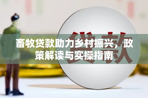 伽师畜牧贷款助力乡村振兴，政策解读与实操指南