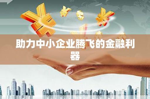 伽师助力中小企业腾飞的金融利器