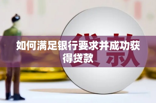 伽师如何满足银行要求并成功获得贷款